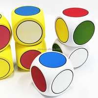 Coloré doux FoamCube en vrac blanc exercice Fitness jouer imprimé Logo personnalisé coloré grand Eva PU grand géant dés en mousse