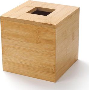 Boîte à mouchoirs carrée en bois pour bureau, porte-mouchoirs multifonctionnel et créatif pour hôtel et restaurant, boîte à mouchoirs simple - Product Image 6