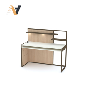 Ensemble de meubles de chambre à coucher moderne de qualité supérieure, design modulaire de rangement, finition en placage MDF/HPL/LPL, style urbain, provenant d'une usine vietnamienne - Product Image 5