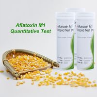 Kit de test rapide de l'aflatoxine M1 (AFM1), kit de détection ELISA pour la sécurité alimentaire du lait, des poudres et des produits laitiers