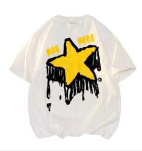 T-shirts d'été personnalisés avec impression 3D en relief, impression numérique DTG DTF, coupe ample, séchage rapide, écologiques, 300 g/m², effet délavé vintage pour hommes - Product Image 4