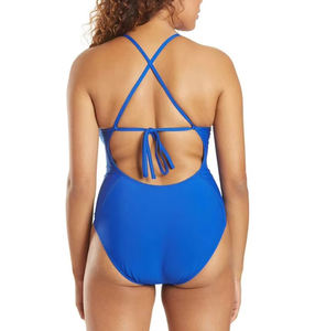 Traje de Baño para Mujer con Falda, Cintura Alta, Push-Up, Traje de Baño de Una Pieza para Playa - Product Image 5