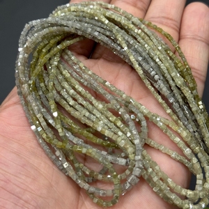 Cuentas Cuadradas de Diamante Gris Natural de 2 mm, 18 Quilates, Cuentas de Diamante Sueltas Sin Tratar, Africanas, AAA, para Fabricación de Joyas, Piedras Preciosas Finas al por Mayor - Product Image 4