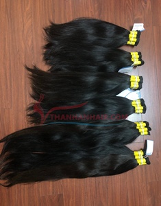 2025 Top Trending Natural Straight Color Natural Cabello a granel 100% Paquetes de cabello humano vietnamita Precio al por mayor - Product Image 5