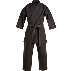 Venta al por mayor de fábrica: Kimono de Jiu Jitsu BJJ, Judo, MMA, Taekwondo y Artes Marciales con logo frontal personalizado, 100% algodón, 220g, duradero. - Product Image 3