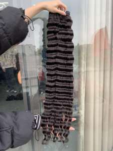 Extensions de cheveux Remy vietnamiens vierges 100% Cheveux ondulés océaniques du Vietnam - Product Image 4