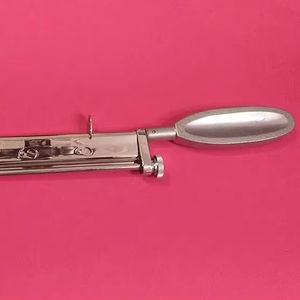 Cuchillo para injerto de piel, instrumento quirúrgico de acero inoxidable, manual, reutilizable, autoclavable, para uso en cirugía general - Product Image 1