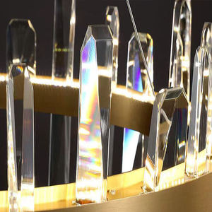 Best Selling Luxury crystal LED chandelier ceiling <b>light</b> for bedroom and living <b>space</b> with dimmable function Available For Sale - Product Image 2