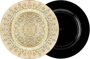 Plato Decorativo Dorado de Primera Calidad para Banquetes y Decoración de Mesa - Product Image 5