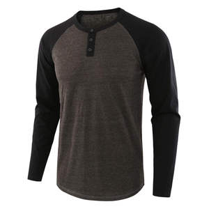 Nouveaux T-shirts à manches longues en coton de bambou de haute qualité pour l'été, personnalisables, pour hommes, avec support OEM - Product Image 1