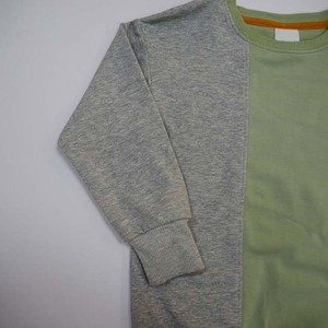 Sudadera Unisex con Bloques de Color, Corte Regular, Tejido de Algodón, Cuello Redondo, Diseño Casual con Botones para Otoño - Product Image 5