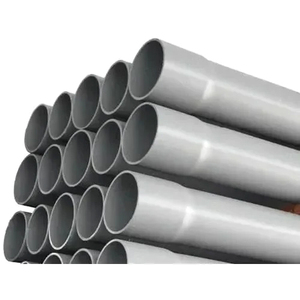 Tuyaux industriels souterrains en PVC-U/UPVC haute rigidité pour l'approvisionnement en eau et les eaux usées agricoles, longueur personnalisée, vente en gros - Product Image 2
