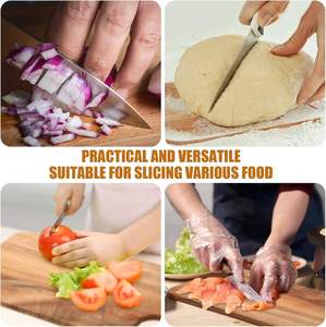 Ensemble de planches à découper simples avec poignées, gravure laser, en bois, pour charcuterie, service de cuisine, vente en gros pour le bricolage - Product Image 3