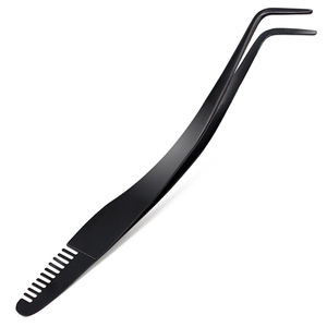 Pinzas para Pestañas de Salón de Belleza para Aplicación Profesional de Extensiones de Pestañas y Estilizado de Pestañas, Pinzas Profesionales para Pestañas - Product Image 4