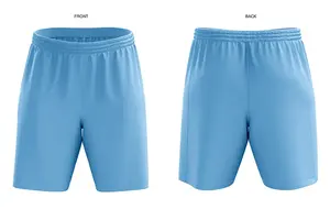 Pantalones Cortos Deportivos de Gimnasio para Hombre, de Algodón Orgánico y Spandex de Alto Gramaje, Transpirables, de Felpa, Estilo Bermuda, Color Liso, Casuales, Venta al por Mayor - Product Image 3