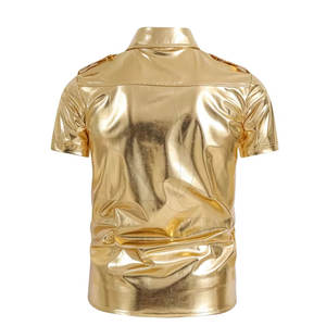 Classic <b>Leather</b> <b>Shirts</b> Men Premium Material Comfortable Fit Lightweight Design Perfect For Office And Daily Wear - Product Image 2