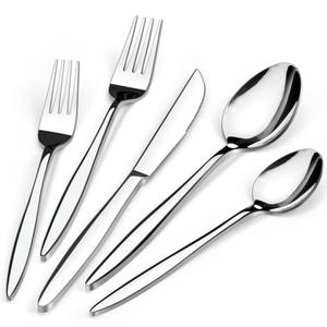 Classic Style Metal Cutlery <b>Set</b> For <b>Dining</b> tableware Use BPA Free Stainless Steel Premium Flatware <b>Sets</b> 4 Pcs Custom Designs - Product Image 6