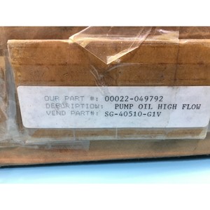 POMPE VIKING SG-40510-GIV, HUILE, HAUT DEBIT - Équipements et pièces semi-conductrices de renommée mondiale à confiance - Product Image 1