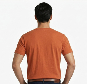 Camisetas con Cuello en V, Estilo Vintage, de Alta Calidad, Lavado Ácido, Tallas Grandes, 100% Algodón, para Hombre, con Impresión Gráfica DTG - Product Image 2
