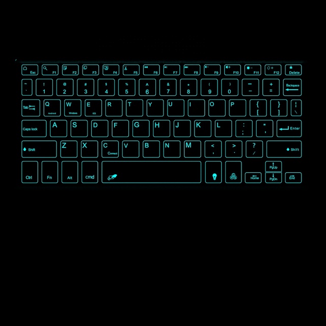 LED Wireless Keyboard for Tablet PC Mobile Phone Universal Keyboard for Android IOS WIN10 Illuminated Luminous Led Keyboard