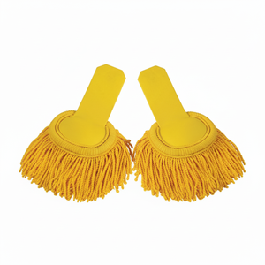 Épaulettes en fil de soie de qualité supérieure, en viscose, pour équipement de défense personnelle et uniformes cérémoniels - Product Image 3