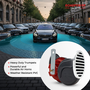 ROADPOWER (RP-HO-426) Juego de bocinas para coche de 12V de doble tono, bocina eléctrica impermeable de alta potencia con bocinas de alta y baja frecuencia - Product Image 4