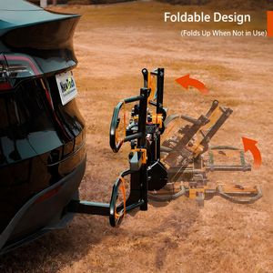 Portabicicletas con Plataforma de Bloqueo Seguro para 2 Bicicletas - Product Image 5