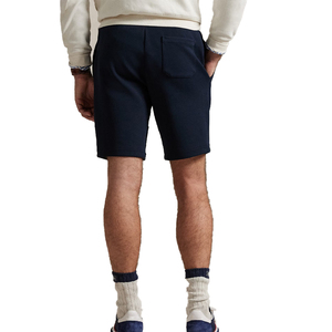 Premium Wholesale Double Knit Front Elastic Waist Shorts Men Luxury Athleisure OEM Custom Minimal Sportswear Summer Fashion - Product Image 3