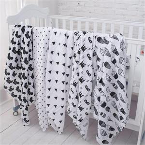 Cotton/Linen <b>Muslin</b> Organic Handmade Modern Baby <b>Swaddle</b> <b>Blanket</b> 200TC Multifunction Essential Soft Breathable Lightweight - Product Image 1