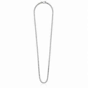 Namivaa - Collar de Cadena de Plata de Ley 925 Certificada para Hombre, Estilo Clásico Minimalista, Unisex, para Uso Diario, Regalo para Bodas y Fiestas - Product Image 3