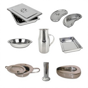 ชุดภาชนะกลวง8ชิ้นชุดถาดไตเครื่องมือกลวงสัตวแพทย์อื่นๆโดยองค์กร reeax - Product Image 1