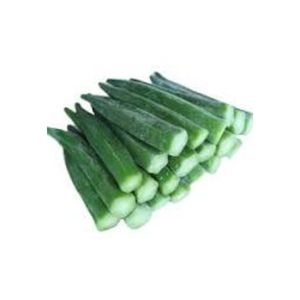FRESH VIETNAM GROWN FROZEN OKRA CUSTOM <b>DICED</b> CHUNK SLICE CUT BLENDED WITH MIXED IQF TROPICAL VEGETABLES IN VIETNAM - Product Image 4