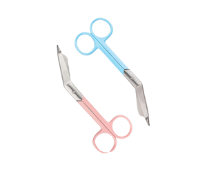 Ciseaux médicaux professionnels pour traumatismes, ciseaux à pansements en acier inoxydable, pointe arrondie de sécurité, ciseaux pour pansements, premiers secours d'urgence - Product Image 1