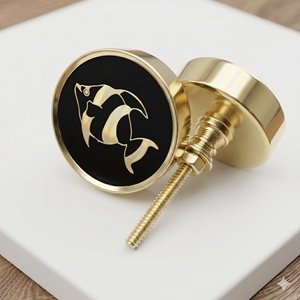 Luxury Resin Brass Door Knob Decorative Floral Cabinet Knob Furniture Drawer Pull Handle for Kitchen <b>Wardrobe</b> Dresser - Product Image 3