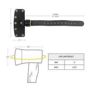 Étui en cuir pour hache avec boucle de ceinture pour hache de camping et utilisation en extérieur - Product Image 5