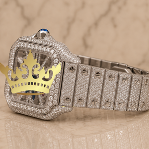 Factory Wholesale Mechanical Diamond Watch Stainless Steel Bracelet - Product Image 2