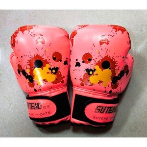 Guantes de Entrenamiento para Jóvenes, Guantes de Boxeo para Niños, Mitones de Piel Sintética para Saco de Boxeo, Equipo de Artes Marciales para Niños al por Mayor - Product Image 1
