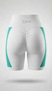 กางเกงขาสั้นออกกำลังกายเอวยางยืดระบายอากาศสำหรับผู้หญิง ยกกระชับสะโพก เหมาะสำหรับเล่นโยคะ ฟิตเนส และปั่นจักรยาน - Product Image 4