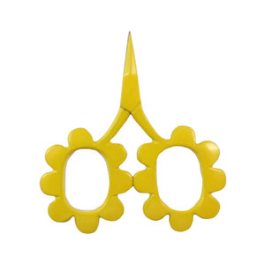 Ciseaux à broder de haute qualité Flower Power, en acier inoxydable, pointe fine, coupe précise pour la couture, l'artisanat et les tailleurs - Product Image 3