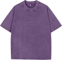 T-shirt Homme Sportif Oversize Personnalisé 100% Coton à Manches Courtes Col Rond Décontracté Style Urbain Design Uni Tricoté Respirant Séchage Rapide