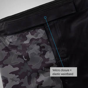 Ropa de Entrenamiento Deportivo para Luchadores, Shorts de MMA con Diseño Elástico en la Parte Delantera para Mayor Comodidad, Movilidad y Práctica Diaria, Spandex/Poliéster - Product Image 3