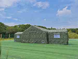 Tente combinée de camouflage d'abri de stockage de sauvetage médical extérieur portatif imperméable gonflable utilisation d'urgence personnalisée - Product Image 6