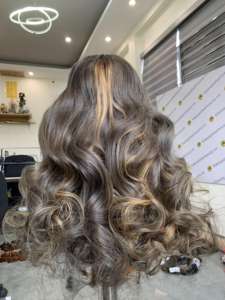 Extensions de cheveux humains vierges Remy de haute qualité 100% sans enchevêtrement sans hangar Vietnames Style ondulé - Product Image 5