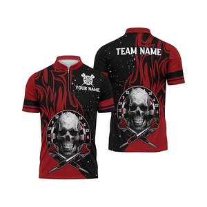 Polo de sublimación de alta calidad 100% poliéster, manga corta, estilo estampado, hecho en Pakistán para promoción y moda. - Product Image 4