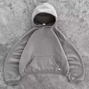 Sudaderas Profesionales Extra Grandes y Gruesas de Alta Calidad, 100% Algodón, Fabricante Personalizado, Sudadera de Felpa de Algodón de Manga Larga - Product Image 4