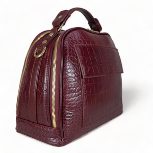 Sacs à main en cuir de voyage, taille personnalisée, résistants aux rayures, sacs de rangement multi-usages, sacs à main en cuir pour femmes OEM - Product Image 3