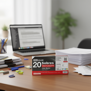 Buste di Carta Bianche 220*110mm, Formato Busta 220*110mm - Product Image 3