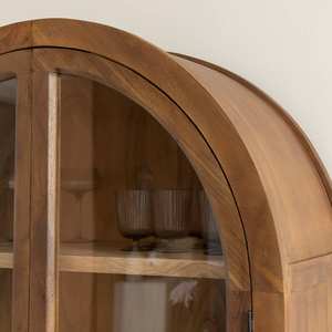 Vandana Maxima Optima acacia wood <b>display</b> <b>case</b> - Product Image 4