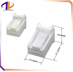Conector de Cableado Automotriz PowerDrive PD-CN-00117 6098-3869 Compatible, Macho de 10 Pines, Cobre de 0.64mm, Serie TS, Sin Sellar - Product Image 1