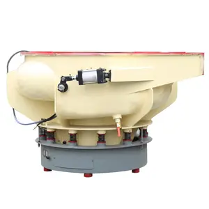Tumbler Bowl Shape Surface Metal Deburring Vibration Polishing cooper parts Barrel Vibrator Vibratory Finishing Machine